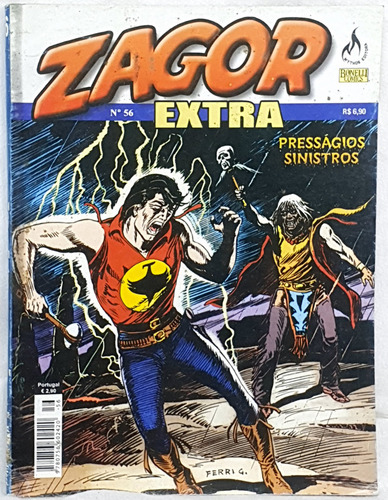 Gibi Zagor Extra 58 - Presságios Sinistros (Usado)