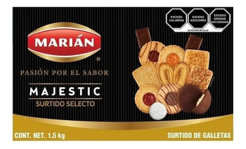 Surtido De Galletas Majestic De Marián La Costeña 1.5 Kg