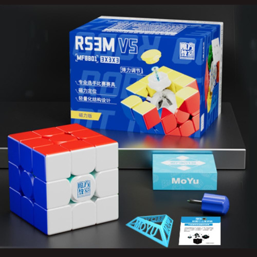 Cubo Rubik Mf8801  Moyu Rs3m V5 3x3x3 Magnetic 2023 Dual 