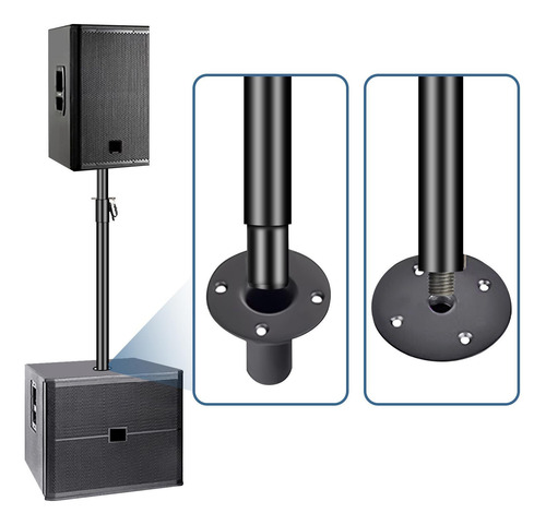 Poste De Altavoz Para Subwoofer, Resistente, Ajustable En
