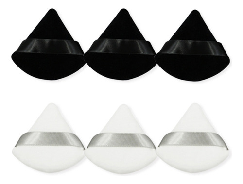 Polvo Triangular Blanco 6 Pzas Esponja Combinada 6 Pzas