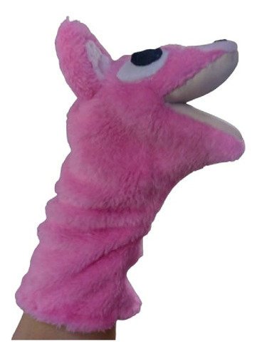 Títere De Mano Bocón Rana Sapo Artesanal Baby Tv