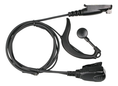 Auricular De Radio Bidireccional Con Micrófono, Compatible C