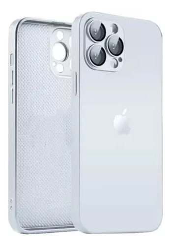 Case Proteção Capinha Para iPhone 11 Ao 15 Pro Max Capa Cor Prateado ( Branco estelar ) Para Iphone 14pro