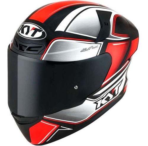 Capacete Kyt Tt Course Tourist Vermelho Tamanho Do Capacete 61(xl) Cor Vermelho/cinza