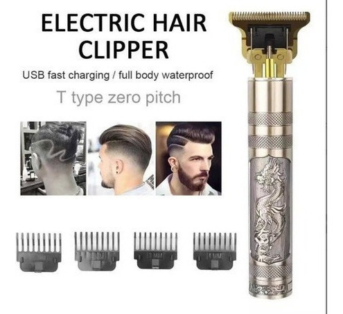Cortador De Cabelo Elétrica Kebidu Dragão 110-220v Usb