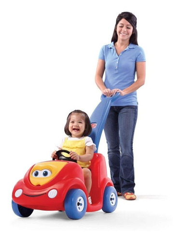 Step2 Carro Coche Paseador Montable Bebes Niño Rojo Oferta