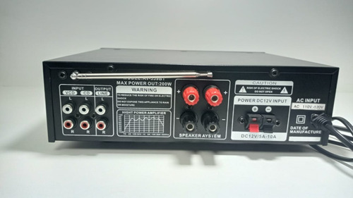 Kit Sonido Ambiental Amplificador Bluetooth +8parlante Pared