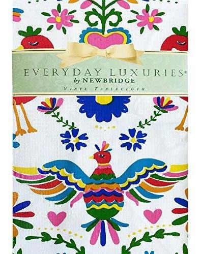 Mantel Con Diseño De Cinco De Mayo Para Interiores Multicolor Liso