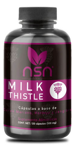 Natural Smart Nutrition Milk Thistle |  Cardo Mariano, Diente De León, Alcachofa Sabor Sin sabor