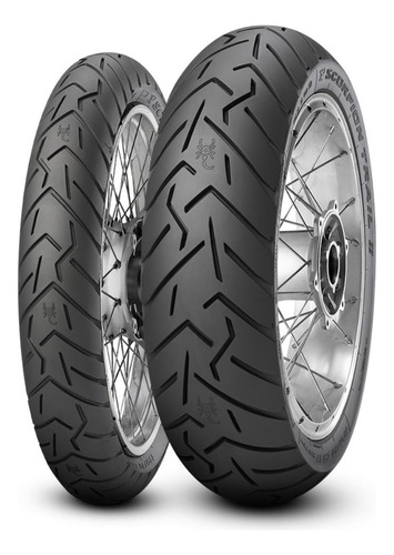 Par Pneus Scorpion Trail Ii 120/70-19+170/60-17 R1200gs Adv