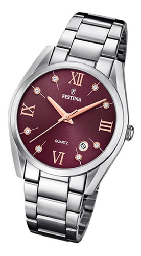 Reloj Festina F16790.e Para Mujer Calendario Analogico