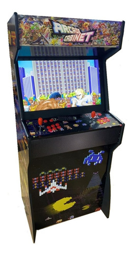 Imagen 3 de 6 de Arcade Multijuegos Fichin Pantalla 32 Pulgada Retro Belgrano