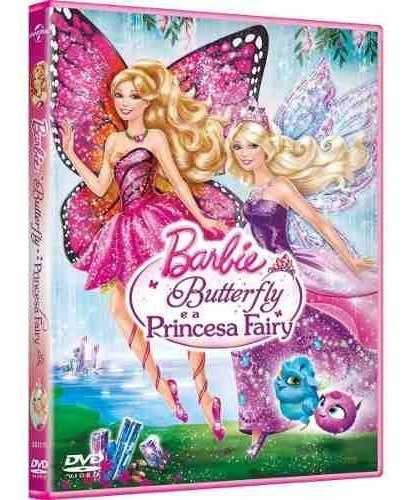 Dvd - Barbie Filme Butterfly E Princesa Fairy