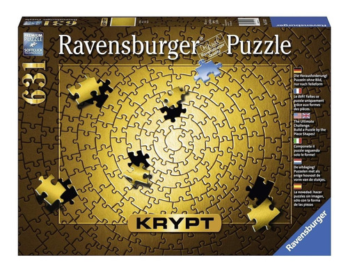 Rompecabezas Ravensburger De 631 Piezas: Krypt Gold