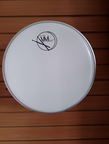 Parche Blanco  12  Vm Drums