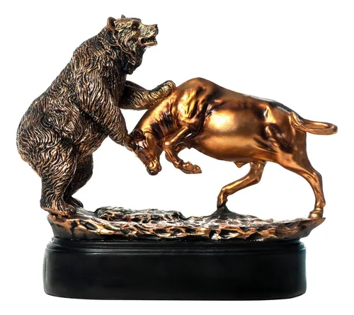 comprar Meperper Estatua De Toro Y Oso, Estatua De Toro De Wall Stre