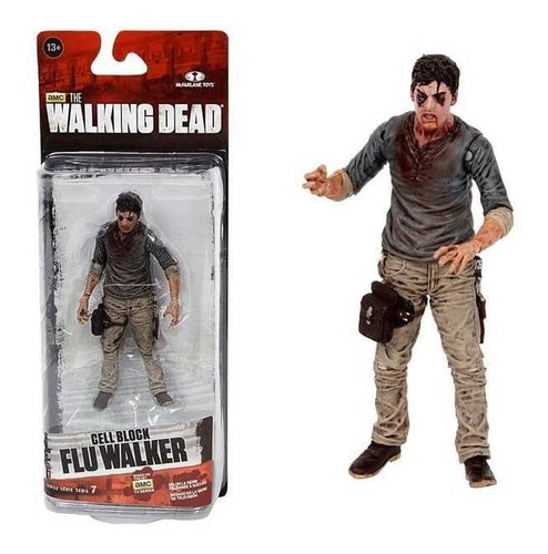 Figura The Walking Dead Flu Walker Zombie Original