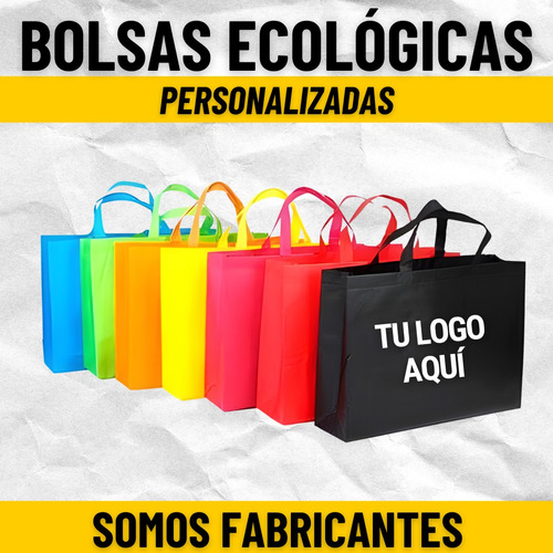 Bolsas Ecológicas Personaliza Estampada A Un Color