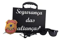 Comprar Maleta Segurança Das Alianças 2 Óculos 2 Distintivos 2 Fones