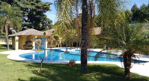 Belíssima Chácara De 5.000m2 Com 5 Suites À Venda Por R$ 3.800.000 - Recanto Das Flores - Indaiatuba/sp - Ch0266