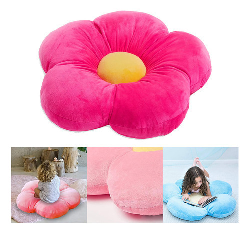 Almohada De Flores, Cómoda Y Ligera, Con Diseño De Flores