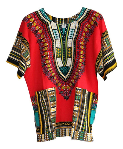 Camisa Dashiki Africana For Hombres Y Mujeres, Ropa De .