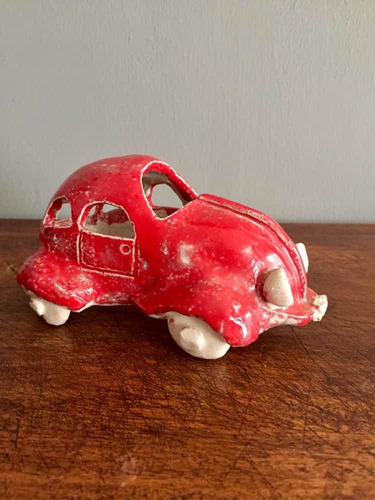 Figura Automóvil Carro Volkswagen Decoración  Vintage   !!!