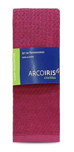 Repasadores Arcoiris Mint Colores 100% Algodon Pack X 2 G&d