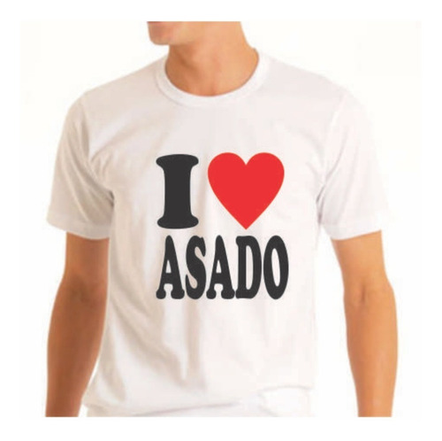 Remera I Love Asado