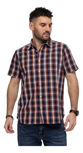 Camisa M/c Foundation Ss Shirt Rojo Hombre