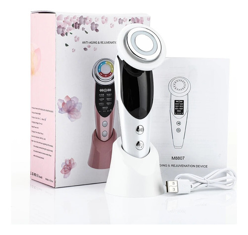 Máquina Microcorriente 1 Lifting 7 Ems En Masajeador Facial