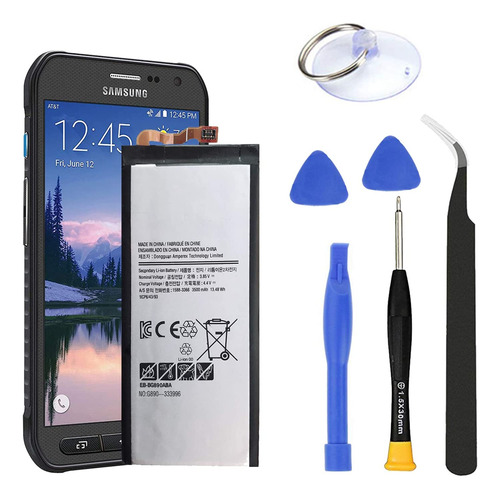 Hdcku S6 Active Battery Replacement Kit For Samsung Galaxy S