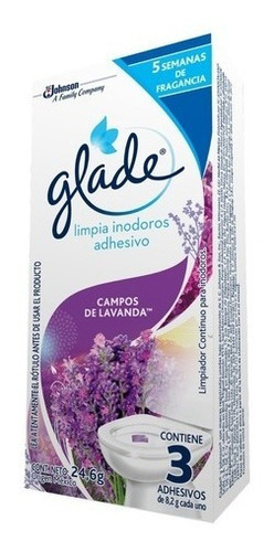 Glade 3 Un Adhesivo Limpia Inodoros 4 Pack