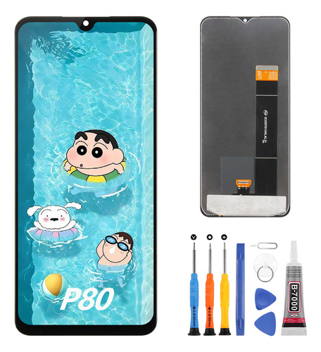 Reemplazo de pantalla táctil original de la marca A-mind para Cubot P80