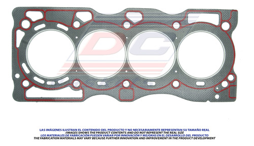 Junta Cabeza Para Nissan Frontier 2.5 L4 2005 2015 16 Valvul