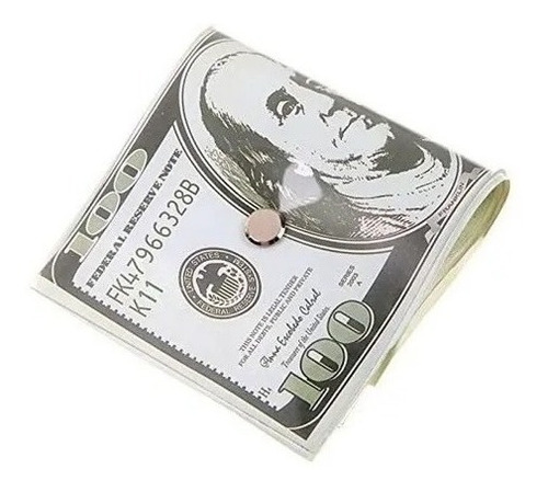 Imagen 4 de 5 de Soporte Tope Traba Puerta Forma Billete Dolar Diseño Origina