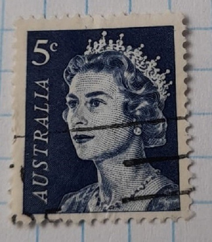 Sello Postal Australia - Isabel Ii 1967 ( 1 )