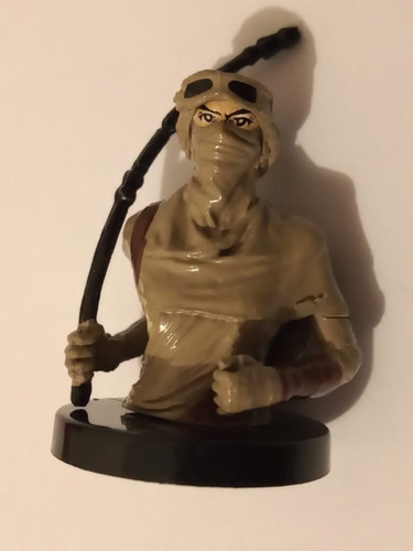 Rey Busto Figurita Coleccion Star Wars Huevito Chimos.