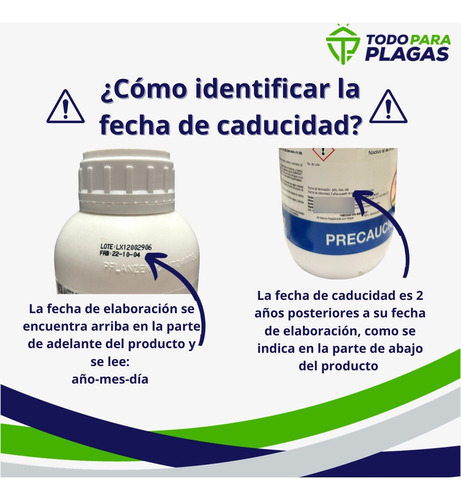 Imagen 3 de 6 de Insecticida Gorgojo Palomilla Para Granos Y Semillas K-obiol