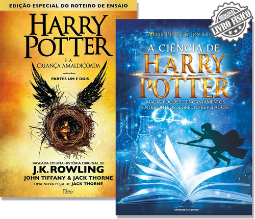 Kit Harry Potter E A Criança Amaldiçoada + A Ciência De Harr