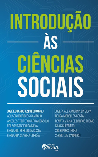 Libro Introdução Às Ciências Sociais - Camacho, Adilson 