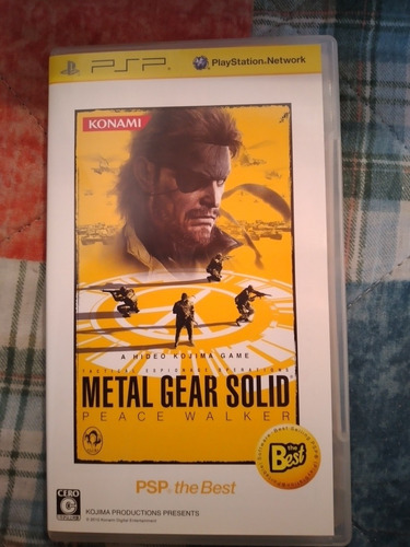 Metal Gear Solid Peace Walker  (jap) - Psp 