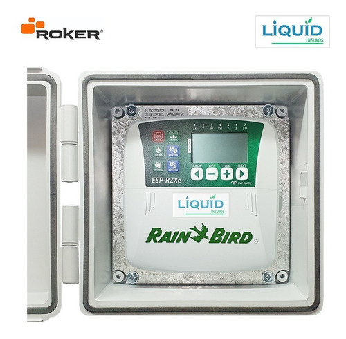 Imagen 6 de 8 de Programador Esp-rzxe 8 Zonas Wifi - Rainbird - Sin Modulo