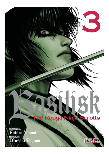 Manga Basilisk The Kouga Ninja Scrolls Tomo 3 Ivrea Dgl