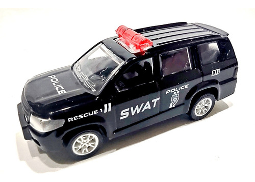 Camioneta Policia Swat Coleccion Metal Esc 1:64 Diecast