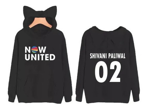 Moletom Orelhinha Now United Shivani Paliwal