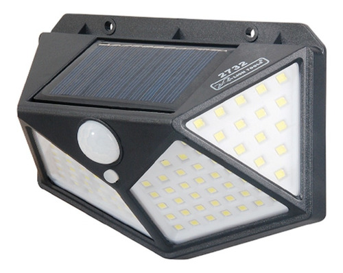Lampara Arbotante Solar 100led Smd Con Sensor De Movimiento