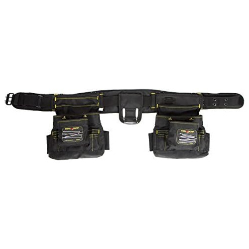 002-603 19-pocket Builder's Tool Belt With Integrated M...