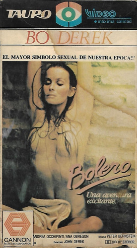 Bolero Vhs Bo Derek George Kennedy Andrea Occhipinti 1984